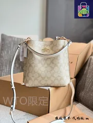 【今日特価】Coach コーチ モリーバケット 取り外し可能なストラップ2本で、斜めがけや片肩がけを自在に切り替え可能-WTO輸入2
