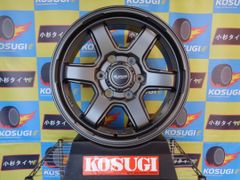 JAOS　アステラ　CM-05　未使用展示品　17インチ　6.5J-17　6H139.7　+38　マットガンメタリック　ハイエース　ASTELLA