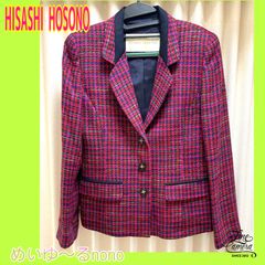 HISASHI HOSONO✨テーラードジャケット💖ウール混【9号】お年玉セール‼️