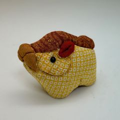 【商品番号MS-ETO12-1】木目込み人形　干支シリーズ　亥　猪　　高さ　５ｃｍ