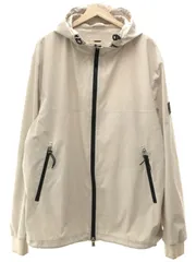 HUGO BOSS ヒューゴ ボス ナイロンストレッチウィンドブレーカージャケット グレー サイズ：48のサムネイル