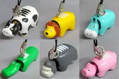【中古】雑貨 全6種セット 「パンダの穴 赤べこのおともだち アニべこ ストラップ」のサムネイル