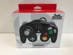 【箱付き】ニンテンドー ゲームキューブ コントローラ　スマブラブラック　任天堂　111