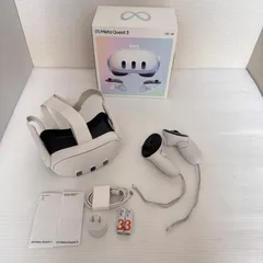 中古（箱無し） Quest 3s 128GB 換装済（純正品付）アクセ有 中古（箱無し）META Quest 3s 128GB 換装済（純正品付）アクセ有