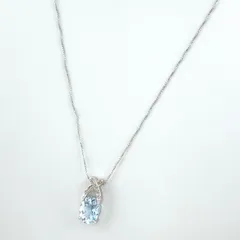 2023年最新】中古 ダイヤモンド ネックレス レディース K18WG 1.00ct