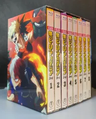 アニメBlu-ray アニメイト特典：収納BOX付)僕のヒーローアカデミア 3rd 初回生産限定版全8巻セット ※各巻未開封(BOX使用イタミ)