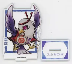【中古】アクリルスタンド・アクリルパネル Ruri アクリルスタンド 「DMMスクラッチ! Crazy Raccoon スクラッチ第三弾」 C-7賞