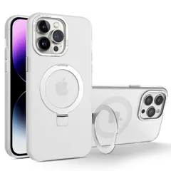 【人気商品】[MagSafe 対応] ケース 米軍MIL規格 ケース 耐久性 用 用 半透明マット max 黄ばみ防止 max ワイヤレス充電対応 pro pro 半透明のマット背面 アイフォン12 (HY-12pro 耐衝撃 max-bai) Iphone1