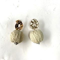 metallic × rattan pierce