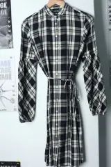 W ( S ) ポロ Ralph Lauren(ラルフローレン) ドレス ワンピース シャツ チェック- 13DF6