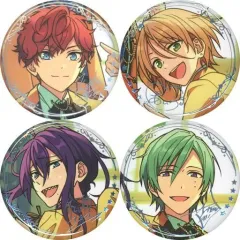 【中古】バッジ・ピンズ 全4種セット 「あんさんぶるスターズ!! 5周年記念 絆シリーズ 缶バッジ ALKALOID」 中国限定