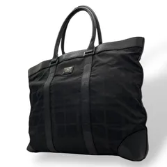 近代モデル✨️　バーバリーブラックレーベル トートバッグ レザー 黒　大容量 2025年最新】burberry black label バッグの人気アイテム - メルカリ