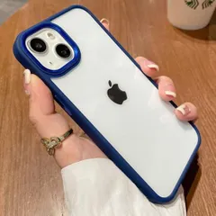 iPhoneケース iPhone12 iPhone12Pro iPhoneSE2 SE3 第3 第2 世代 iPhone7 iPhone8 ihone11 携帯 スマホ ケース カバー クリア 高級感 光沢フレーム かわいい 推し活 ネイビー335