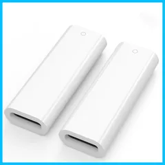 Type-C to 変換コネクタ 対応ライトニング 変換アダプター 第1世代 第1世代 予備 iPencil 充電アダプタ 対応アップルペンシル 充電とBluetoothペアリング可能 白い2個 Pencil 対応Apple 対応Apple 純正代用 適格請求