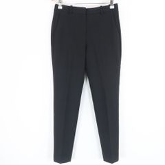 美品 Theory セオリー パンツ 1点 XX0 XSサイズ相当 ポリエステル他 スラックス テーパードパンツ レディース AD654A18 