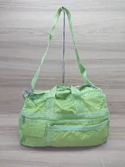 ◇ Θ BENETTON ボストンバッグ ライトグリーン レディース メンズ E  【1409240047315】のサムネイル
