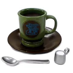 【中古】トレーディングフィギュア 2.アメリカンコーヒー+コーヒーフレッシュ＆スプーン 「コメダ珈琲 ミニチュアコレクションvol.3」