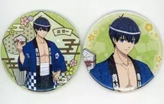 【中古】バッジ・ピンズ 潔世一 おっきめキラキラ缶バッジセット(2個組) 「ブルーロック 神田祭応援キャンペーン ポップアップストア」