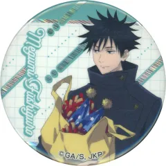 【中古】バッジ・ピンズ 伏黒恵(引き) 「呪術廻戦×ドン・キホーテ＆アピタ＆ピアゴ 描き下ろし缶バッジコレクション【パーティーver.】」