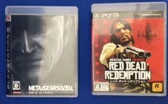 PS3 プレイステーション　メタルギアソリッド4/レッド・デッド・リデンプション【CEROレーティングZ】(動作未確認) ゲームソフト