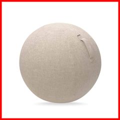 【特売】エレコム バランスボール カバー 65cm 持ち運びに便利なハンドル付き ベージュ HCF-BBC65BE