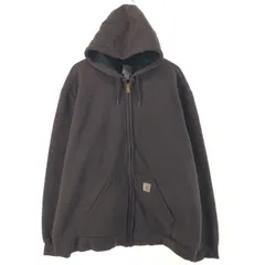 古着 カーハート Carhartt スウェットフルジップパーカー メンズXL相当/eaa522935