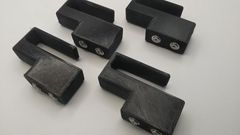 3Dプリンター製バッカン用ケース固定パーツ（バリバス４０ｃｍバッカン用・VS-3043NDDM用）