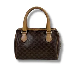 美品✨CELINE アクセサリーポーチ トリオンフ マカダム柄 ハンドバッグ CELINE セリーヌ マカダム柄 ハンドバッグ アクセサリーポーチ