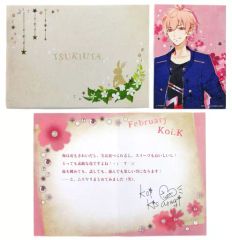 [중고] 종이 제품 (캐릭터) 키사라기 사랑 메시지 카드 [이치 반 쿠지 츠키 우타. ~ Flower Festival ~] M상