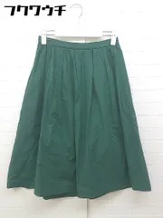 ◇ Simplicite シンプリシテェ 膝丈 ギャザー スカート サイズ36 グリーン レディース 【中古】 【1103250010962】のサムネイル