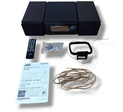 美品✨　JVC ミニコンポ EX-S55 2020年製　ウッド　　付属品多数 ウッドコーン コンパクトコンポーネントシステム EX-S55 | JVC