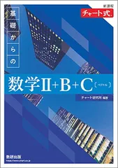 新課程チャート式基礎からの数学II+B+C【ベクトル】