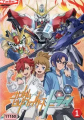 全巻セット【中古】DVD▼ガンダム ビルドファイターズ(9枚セット)01～25 最終話 レンタル落ち ガンダム ビルドファイターズ 全9枚 01〜25 最終話 レンタル落ち