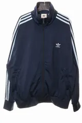 【極美品 90’s】アディダス トラックジャケット ファイヤーバード XL 濃紺 アディダス ファイヤーバード 濃紺 クロップドトラック