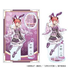 五等分の花嫁　中野二乃　等身大スタンディパネル　五等分の花嫁展 message 五等分の花嫁 中野二乃 等身大パネル 五等分の花嫁展 Message - メルカリ