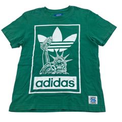 186004　adidas アディダスオリジナルス by NIGO 25　Tシャツ　グリーン　Sサイズ