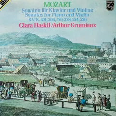 欧2discs LP Clara Haskil, Arthur Grumiaux Wolfgang Amadeus Mozart / Sonatas For Piano And Violin /00660