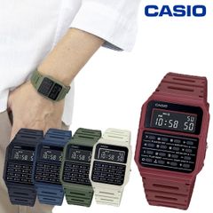CASIO カシオ カリキュレーター  CA53WF デジタルウォッチ ユニセックス データバンク DATABANK 電卓 計算機 レトロ チープカシオ 男性 女性 メンズ レディース 腕時計 時計 ブラック ネイビー ワイン カーキ ベージュ