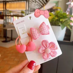 ベビー、キッズ　ヘアアクセサリーセット　可愛いヘアピン、ヘアゴムセット　組み合わせ自由　新品送料込み