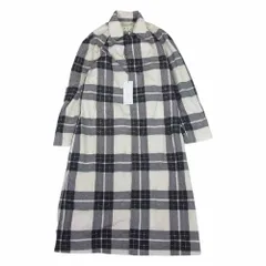 MARNI マルニ TUMU0062U0 チェック ステンカラー ロング コート ブラック系 ホワイト系 46【中古】のサムネイル