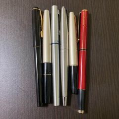 Pilot & Paker & Caster 万年筆・ボールペン4本セット - メルカリ