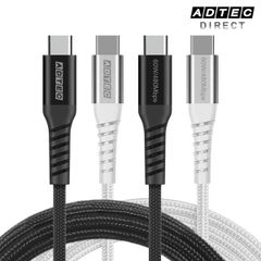 高耐久性USBタイプC充電ケーブル｜1m｜PD充電対応｜頑丈ケーブル｜APC-V1006CC-U2【アドテック】
