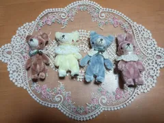 モールアート　くまさん、ウサギさんうさぎ