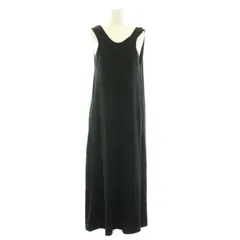 ビューティフルピープル beautiful people 24SS ギザコットンジャージータンクトップドレス giza cotton Jersey tank-top dress ワンピース ロング ノースリーブ 36 S 黒 ブラック /YTのサムネイル