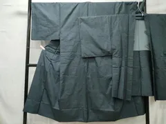 平和屋着物■男性　本場大島紬　アンサンブル　100亀甲　総詰め　正絹　逸品　CAAR4651ev