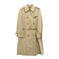 BURBERRYS (バーバリーズ) 裏地ノバチェック コットン トレンチコート ベージュ レディース