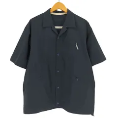グラミチ GRAMICCI 19SS 別注 SATOSHI YAMANE SOLOTEX サッカー ストレッチ リバーシブル ポリ オープンカラー シャツ メンズ JPN：M のサムネイル