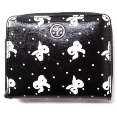 【新品 未使用】TORY BURCH トリーバーチ アウトレット 財布 ロビンソン プリント バイフォールドウォレット 二つ折り財布 166031 001