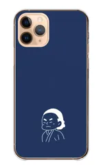 iPhone 16 Plus ケース カバー アイフォン16プラス スマホケース ハードケース 和風 戦国 侍 織田信長 坂本龍馬 聖徳太子 イラスト ゆるい シュール カラー02