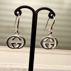 ◎中古◎Gucci ハート型 シルバーピアス ピンクオパール - メルカリ